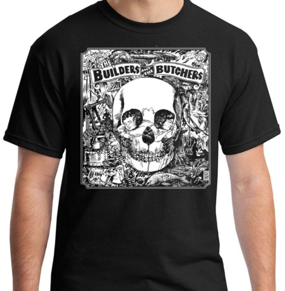 Builders black t shirt